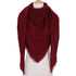 esign Women Triangles Scarf Long Scarves Shawl Autumn Winter - ROUTINE FASHION